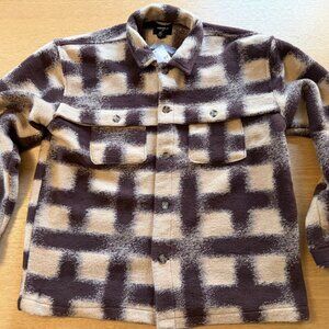 Forever 21 - Plaid Drop-Sleeve Shacket